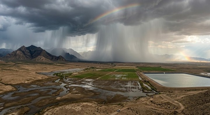 Así crean lluvia artificial: Estos países utilizan la siembra de nubes para combatir la sequía