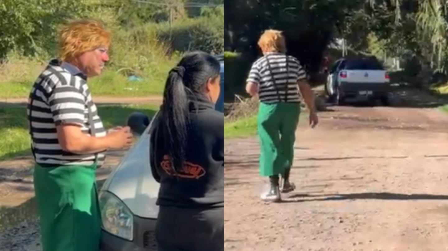 ¡De película! Dos policías se vistieron de payasos para atrapar a un capo del narcotráfico (VIDEO)