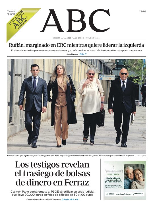 Portadas de la prensa internacional de este viernes 10 de abril de 2026