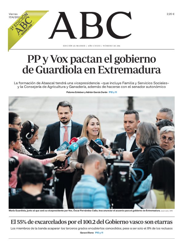 Portadas de la prensa internacional de este viernes 17 de abril de 2026