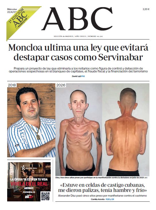 Portadas de la prensa internacional de este miércoles 22 de abril de 2026