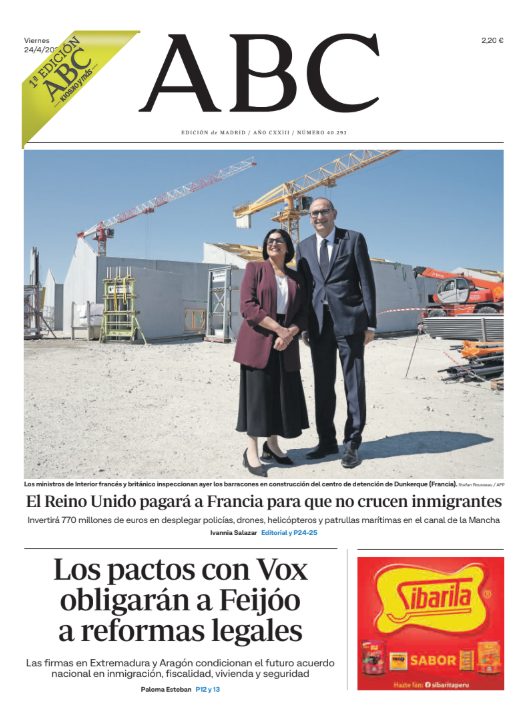 Portadas de la prensa internacional de este viernes 24 de abril de 2026