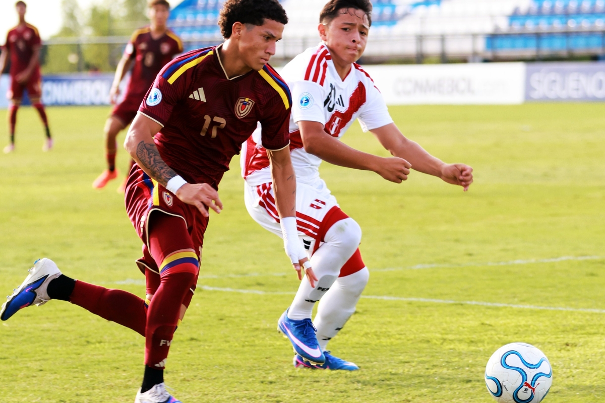 Victoria gris de la Vinotinto ante una Perú que jugó con 10 casi todo el partido en el Sudamericano Sub-17
