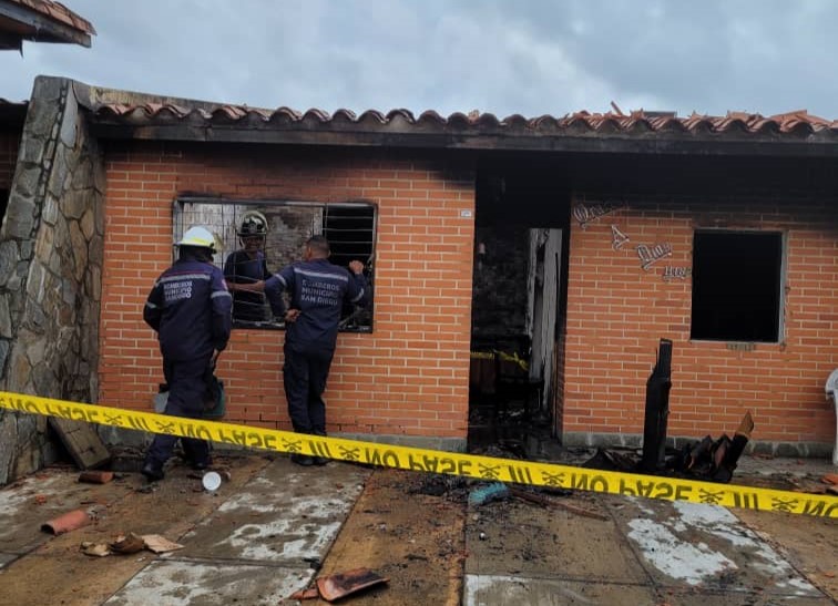 Momento de terror en Guarenas: Hombre intentó quemar viva a su familia por una ruptura amorosa