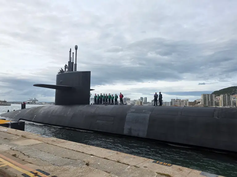 El Pentágono reveló la ubicación de un submarino secreto de la Armada capaz de lanzar armas nucleares
