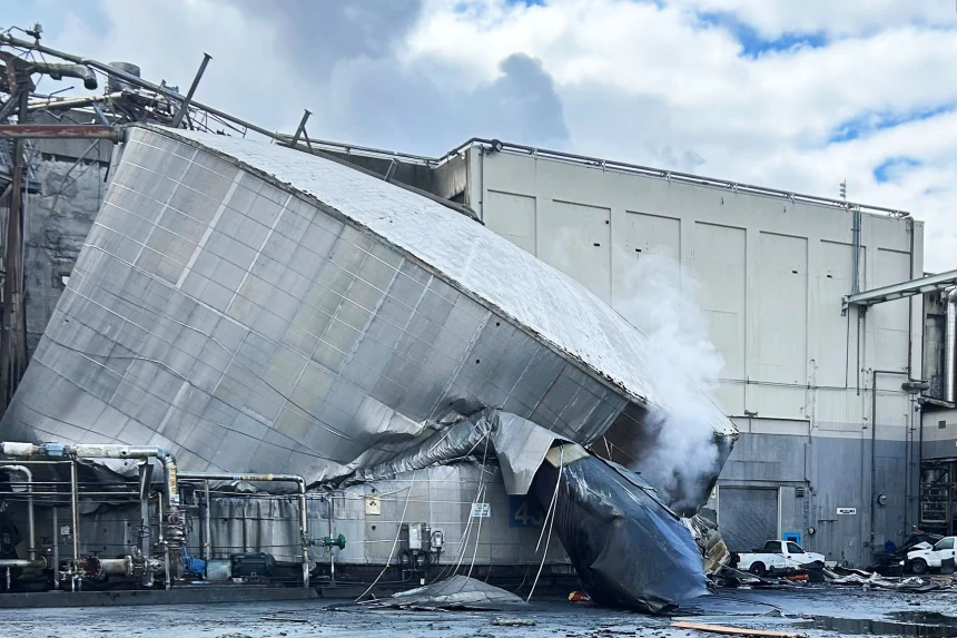 Al menos un muerto y nueve desaparecidos tras la implosión química en una planta de Washington