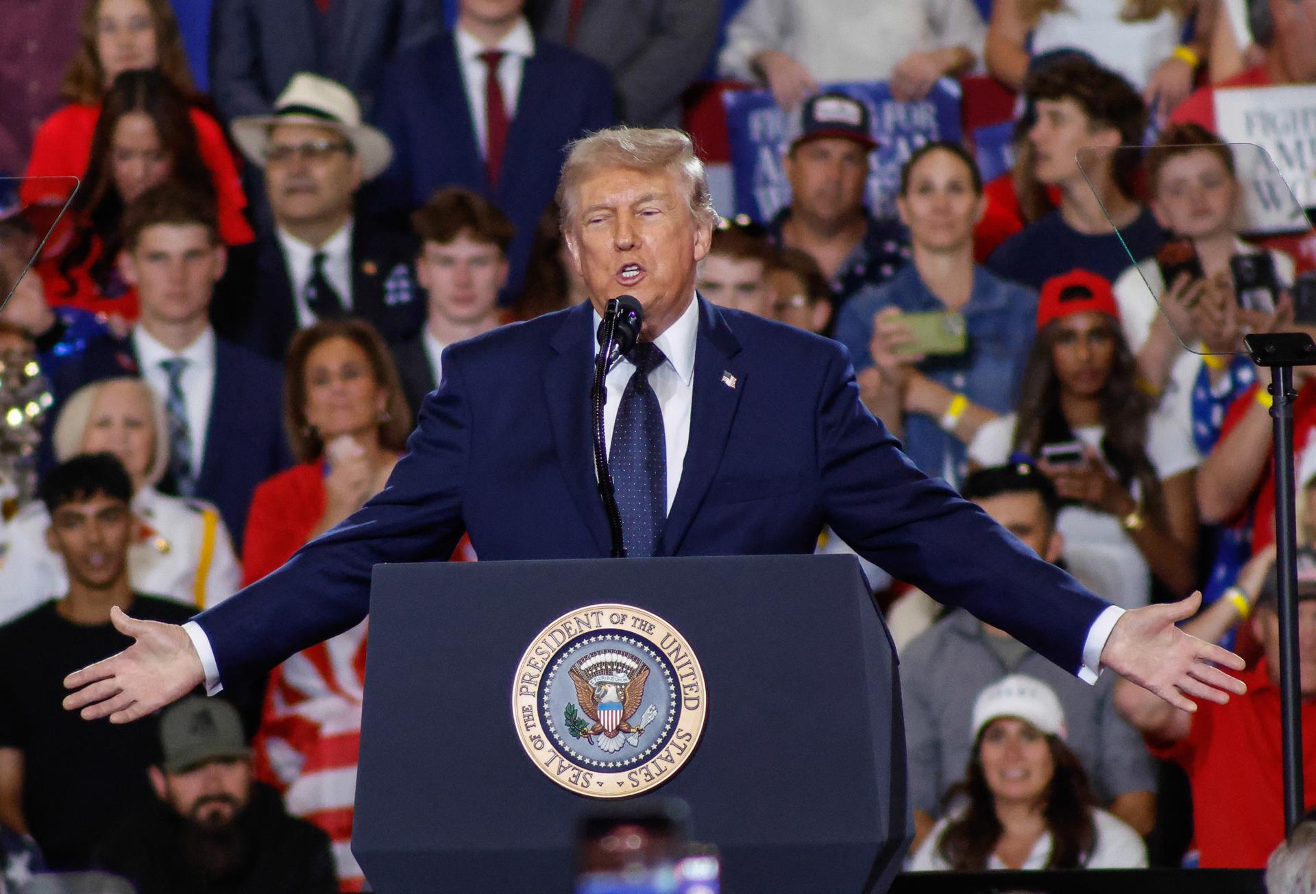 Trump dijo que las negociaciones con Irán "avanzan de manera constructiva pero sin prisas"