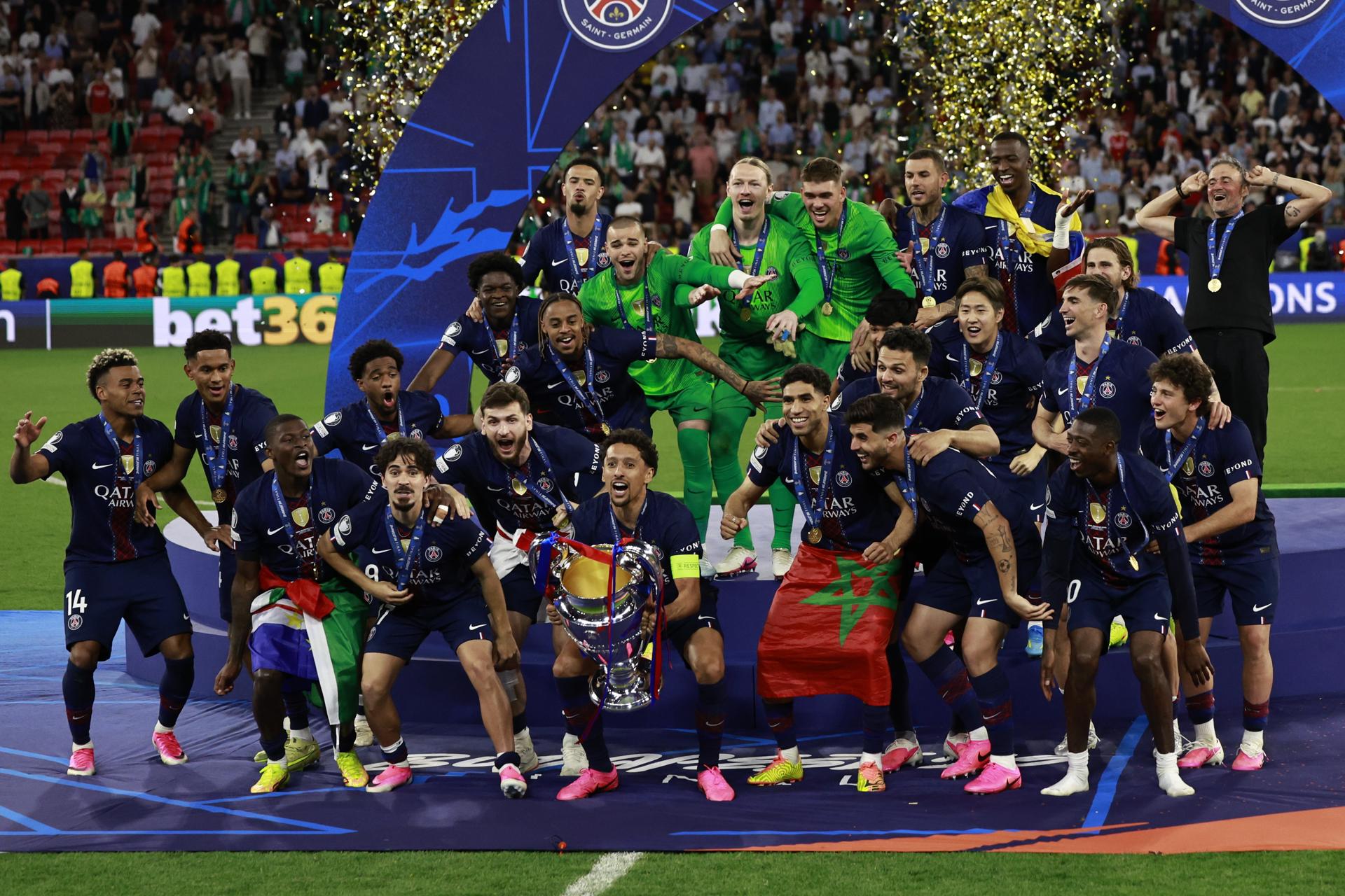 PSG venció al Arsenal en penales para conseguir su segundo título consecutivo de Champions