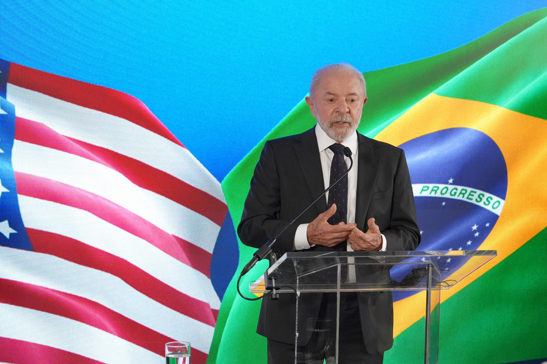 Lo que dijo Lula después de reunirse con Trump en la Casa Blanca