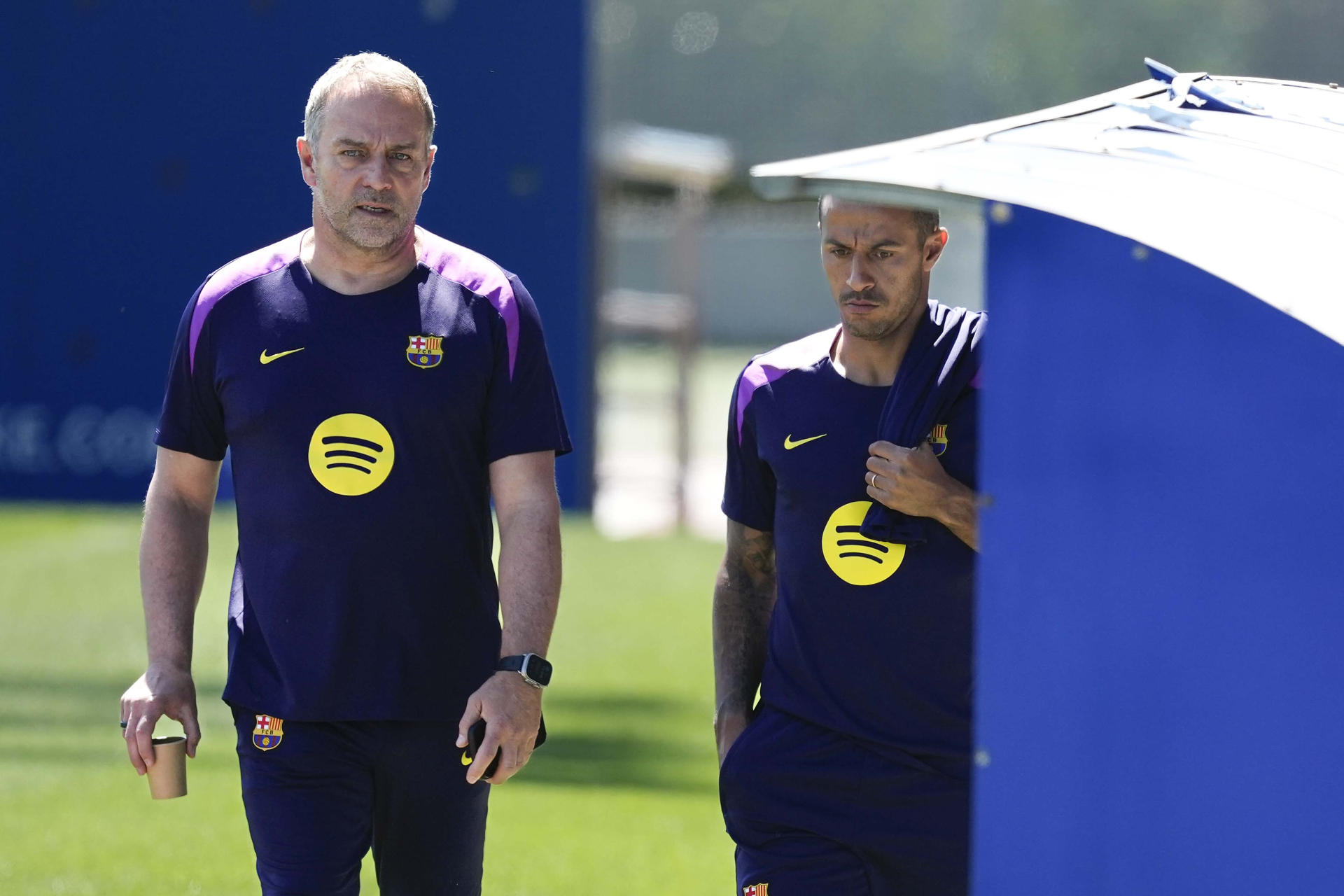 "Estoy contento", Hansi Flick confirmó su renovación con el Barcelona hasta 2028