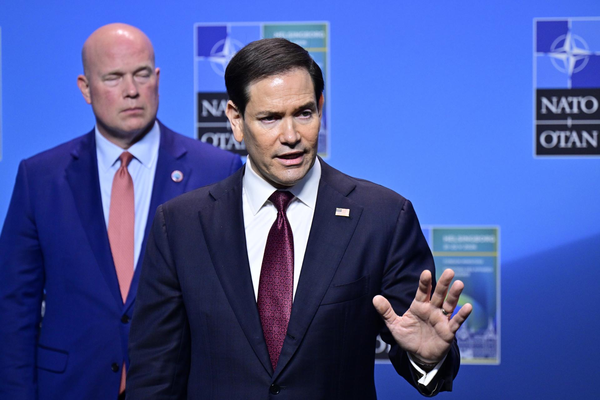 Marco Rubio sobre la reducción de tropas en Europa: Tenemos otras obligaciones