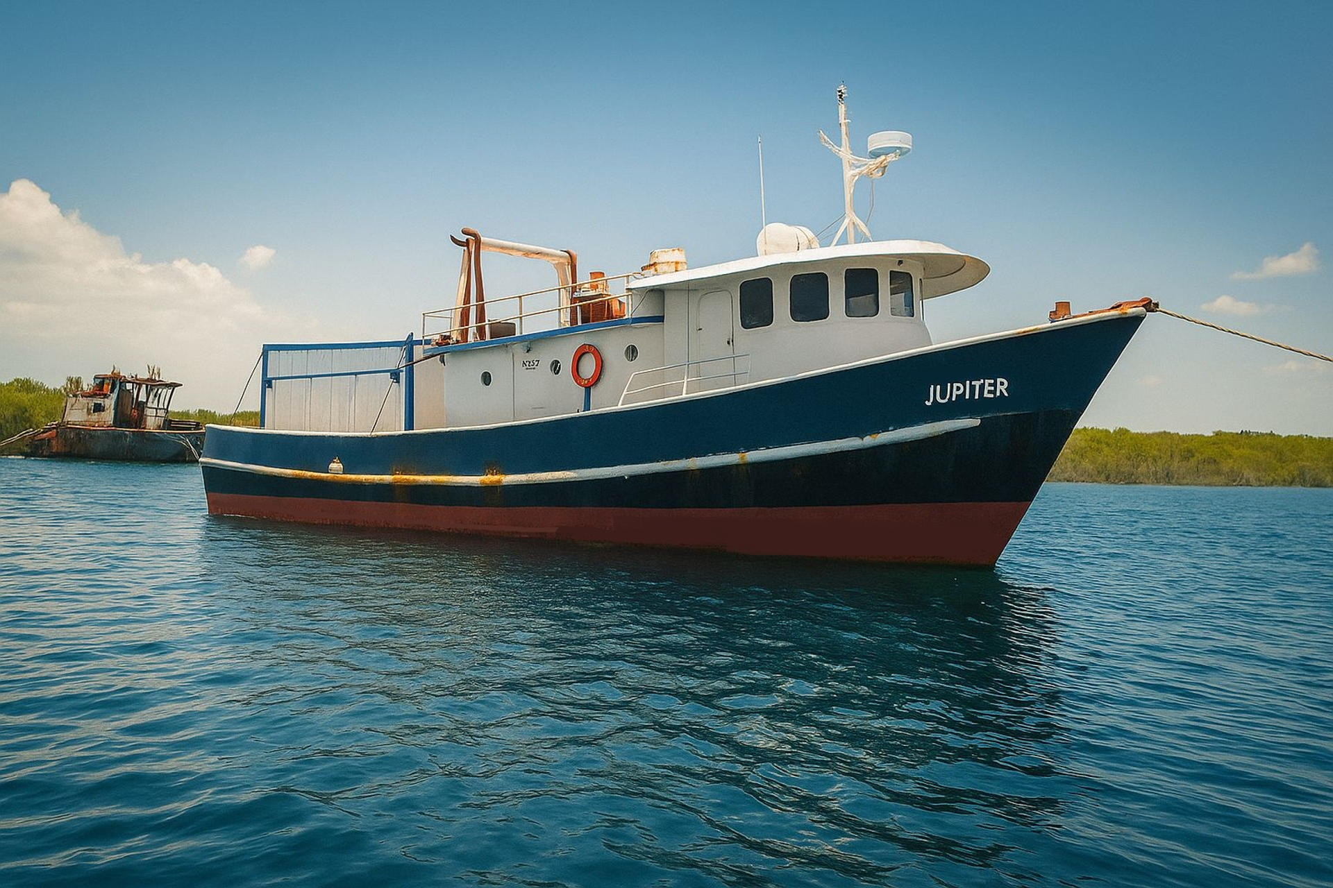 Hallaron con vida a los tripulantes de un barco desaparecido durante semanas en el Caribe