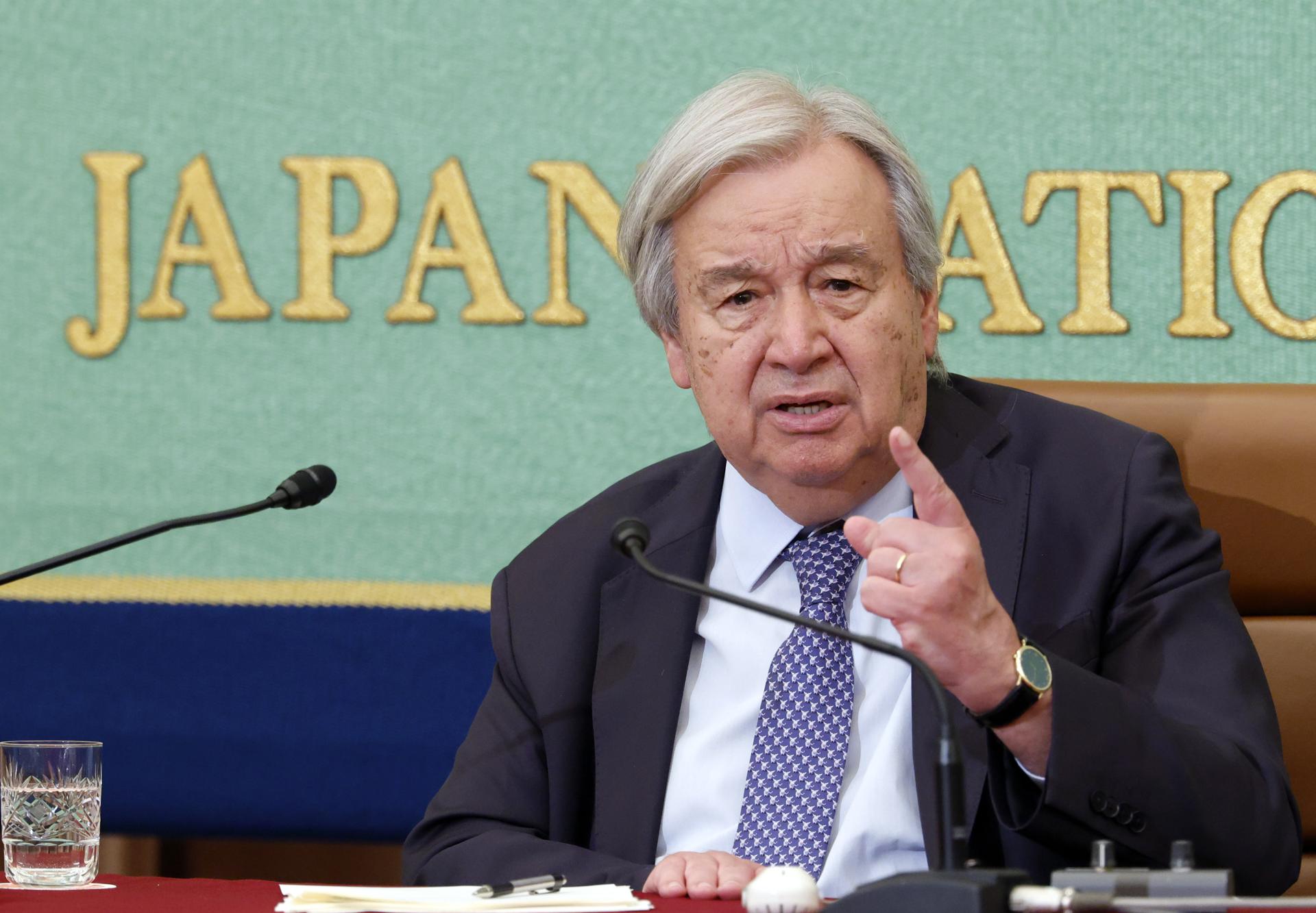 Guterres lanzó fuerte advertencia sobre la guerra en Ucrania tras últimos ataques rusos