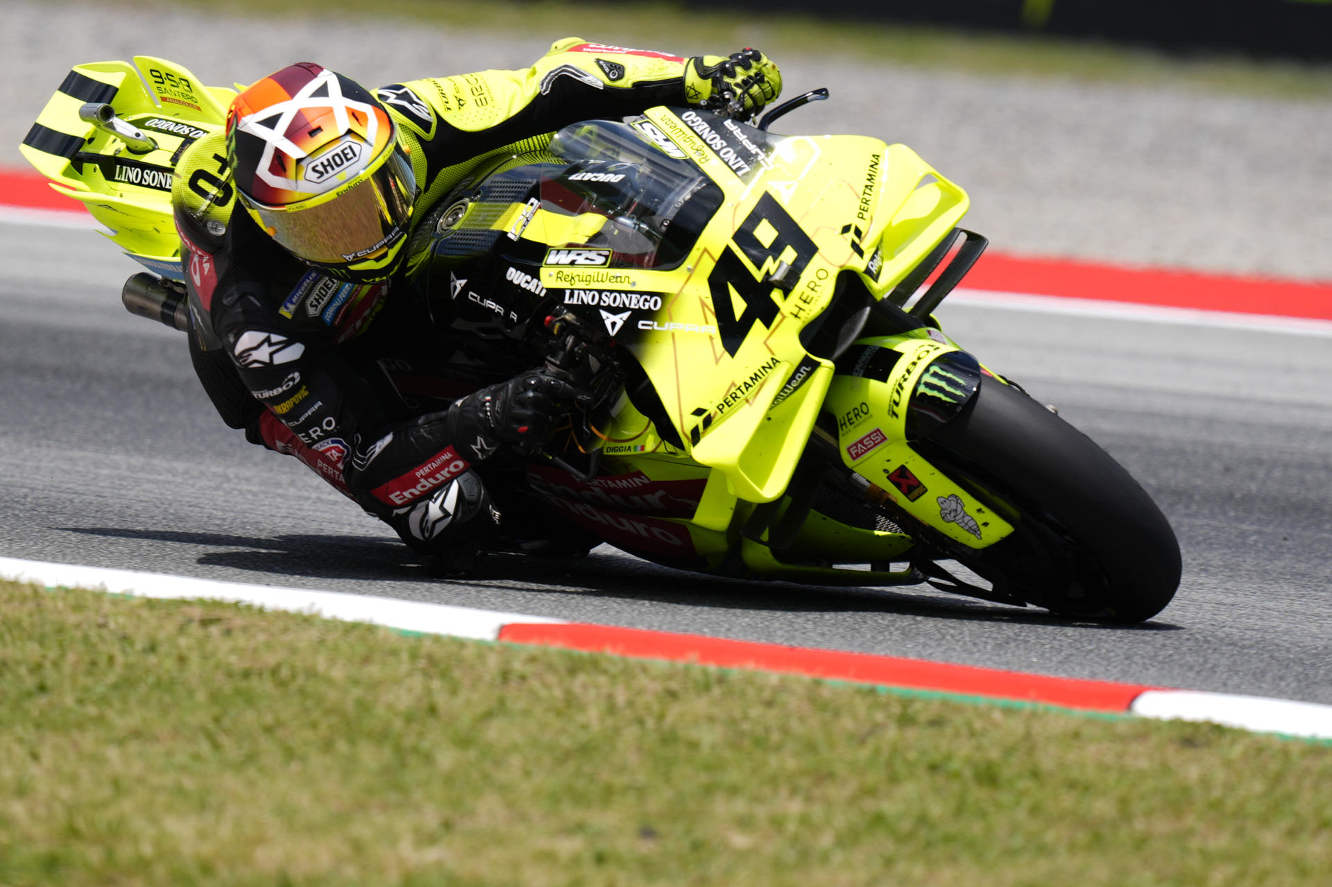 Fabio di Giannantonio consumó la victoria en una dramática carrera de MotoGP