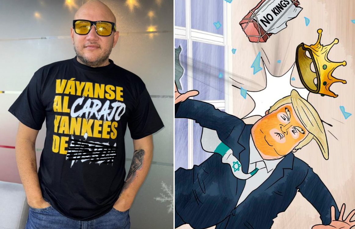 Pedro Karvajalino echó a caricaturista chavista para que no retratara más a Donald Trump