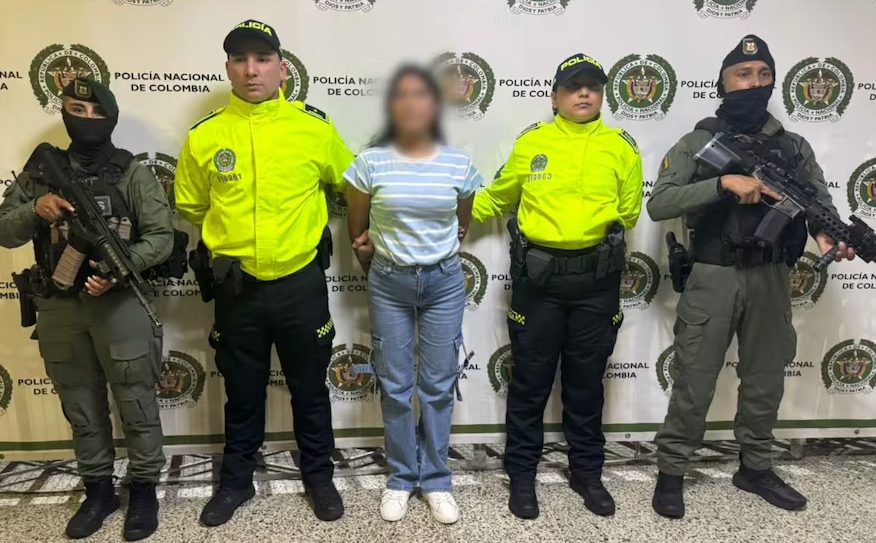 Colombia capturó con ayuda del FBI a la hermana de 