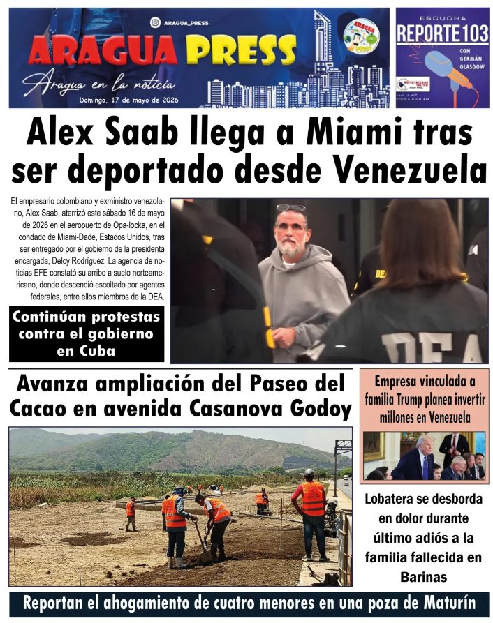 Portadas de este domingo 17 de mayo de 2026