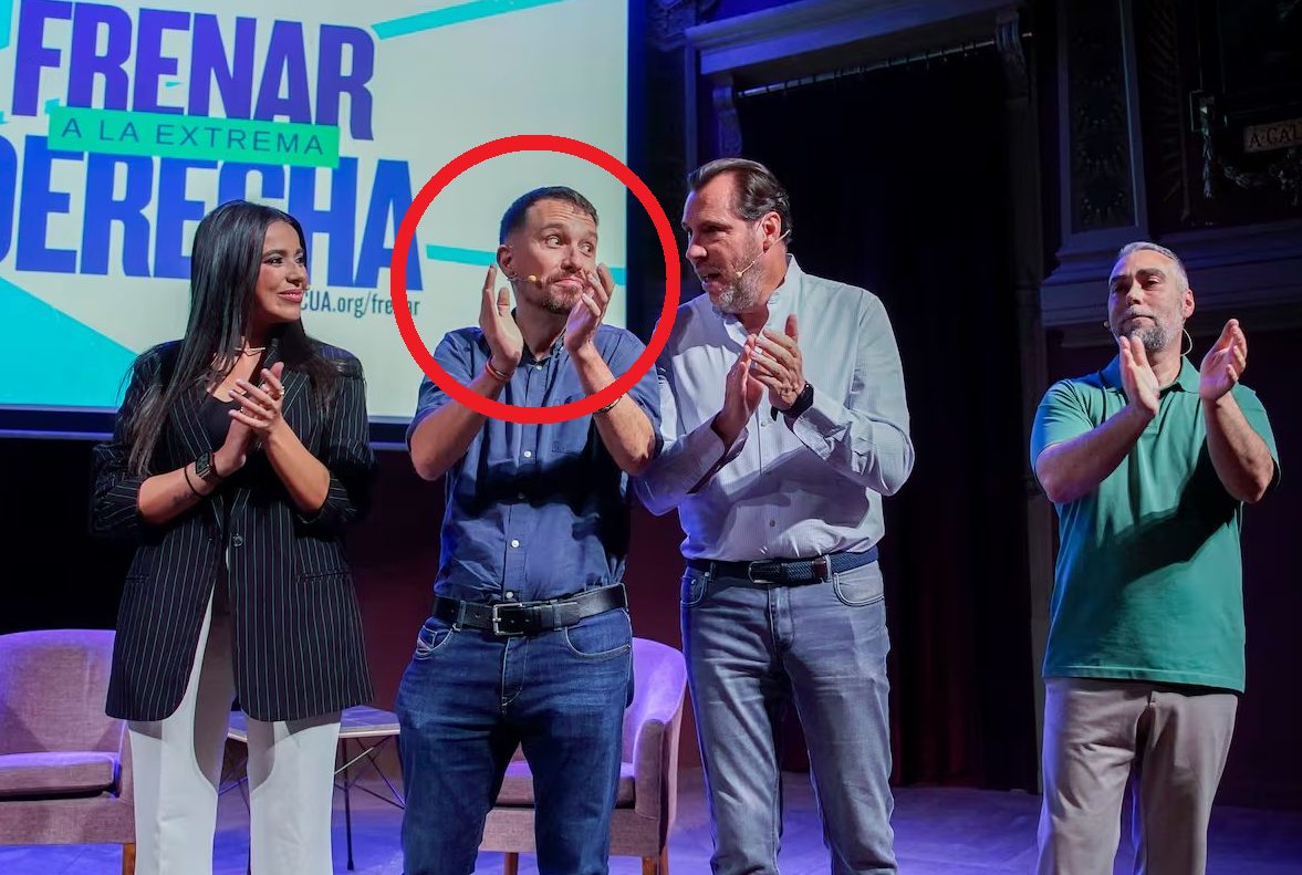 Pablo Iglesias agredió a una periodista cuando le consultó sobre la corrupción en España (VIDEO)