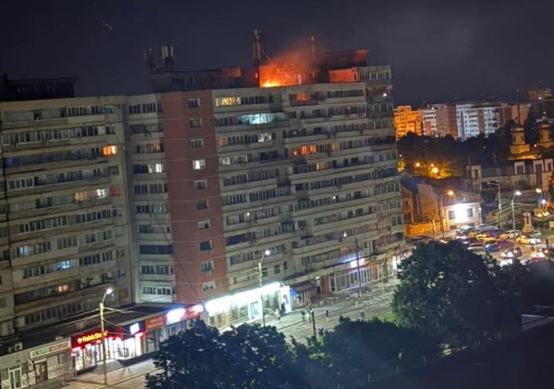 VIDEO: dron ruso impactó un edificio residencial en Rumanía y encendió alarmas en la Otan