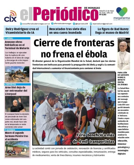 Portadas de este domingo 31 de mayo de 2026