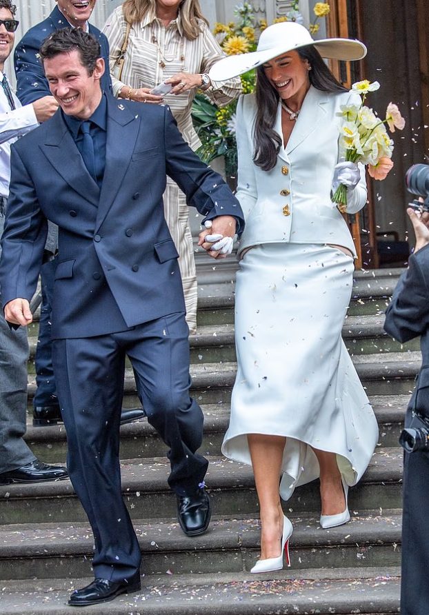 Dua Lipa y Callum Turner se casaron por todo lo alto en Londres (FOTOS)
