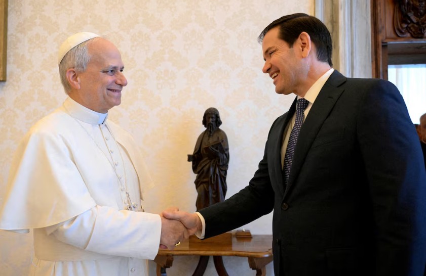 Marco Rubio llega al Vaticano para hablar con León XIV sobre Cuba y la relación bilateral