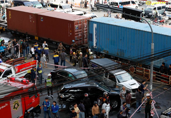 El conductor del tren accidentado en Tailandia con ocho muertos da positivo en test de drogas