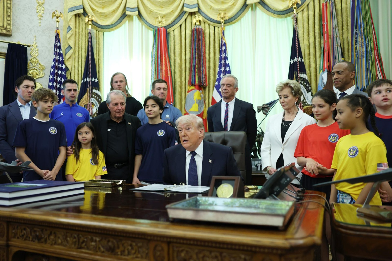 Donald Trump elogió a María Corina Machado desde el Despacho Oval (VIDEO)