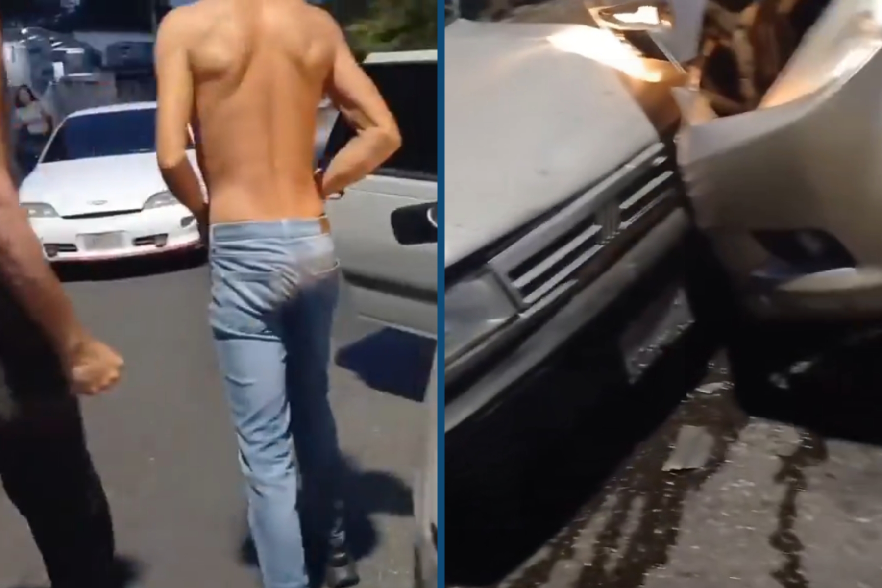 Indignación en Maracay: Provocaron un accidente mientras mantenían actos sexuales en presencia de una niña (VIDEO)