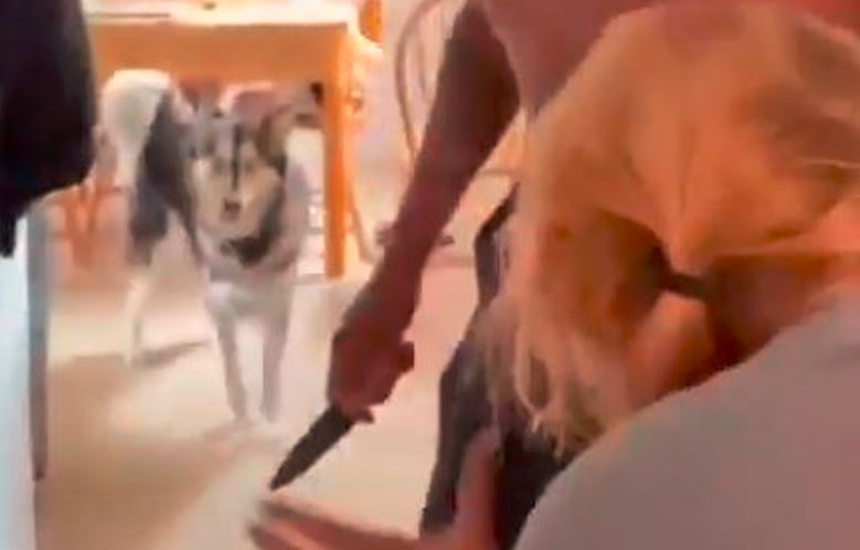 El VIDEO viral que salvó a una mujer de nuevas agresiones con cuchillo en Fuerte Tiuna (IMÁGENES SENSIBLES)
