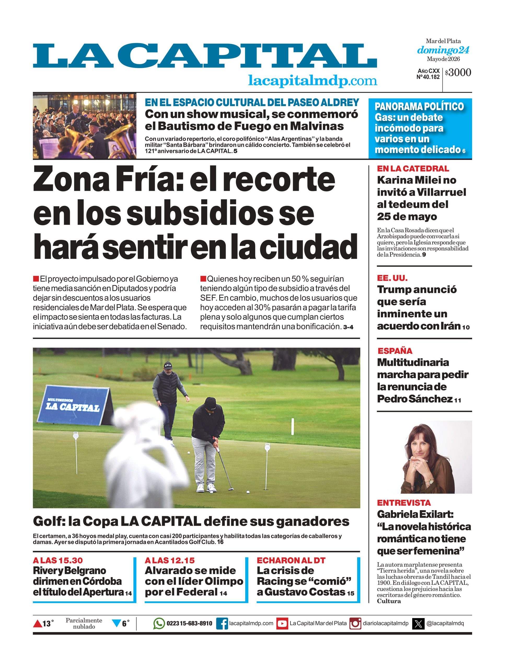 Portadas latinoamericanas de este 24 de mayo de 2026