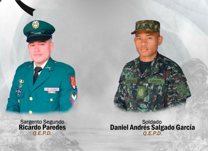Al menos dos militares colombianos murieron en operativo contra el Clan del Golfo