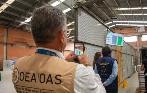Misión electoral de la OEA llegó a Colombia para monitorear las presidenciales del #31May