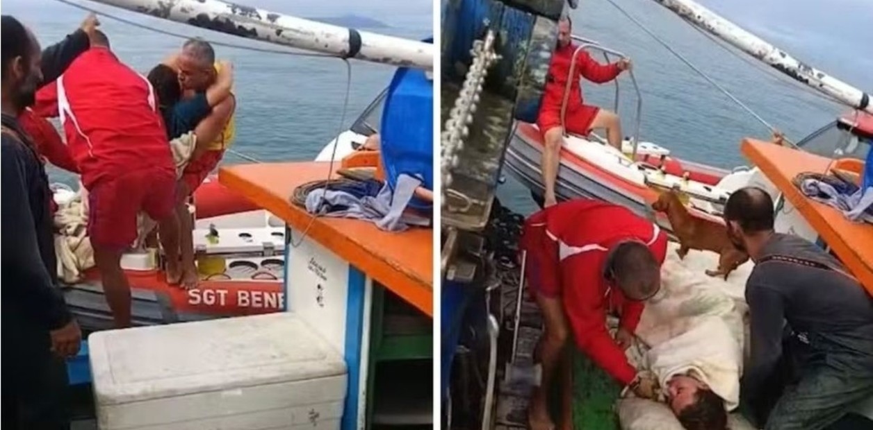 Una mujer desapareció tras un paseo en moto acuática y fue hallada con vida en el mar tres días después (VIDEO)