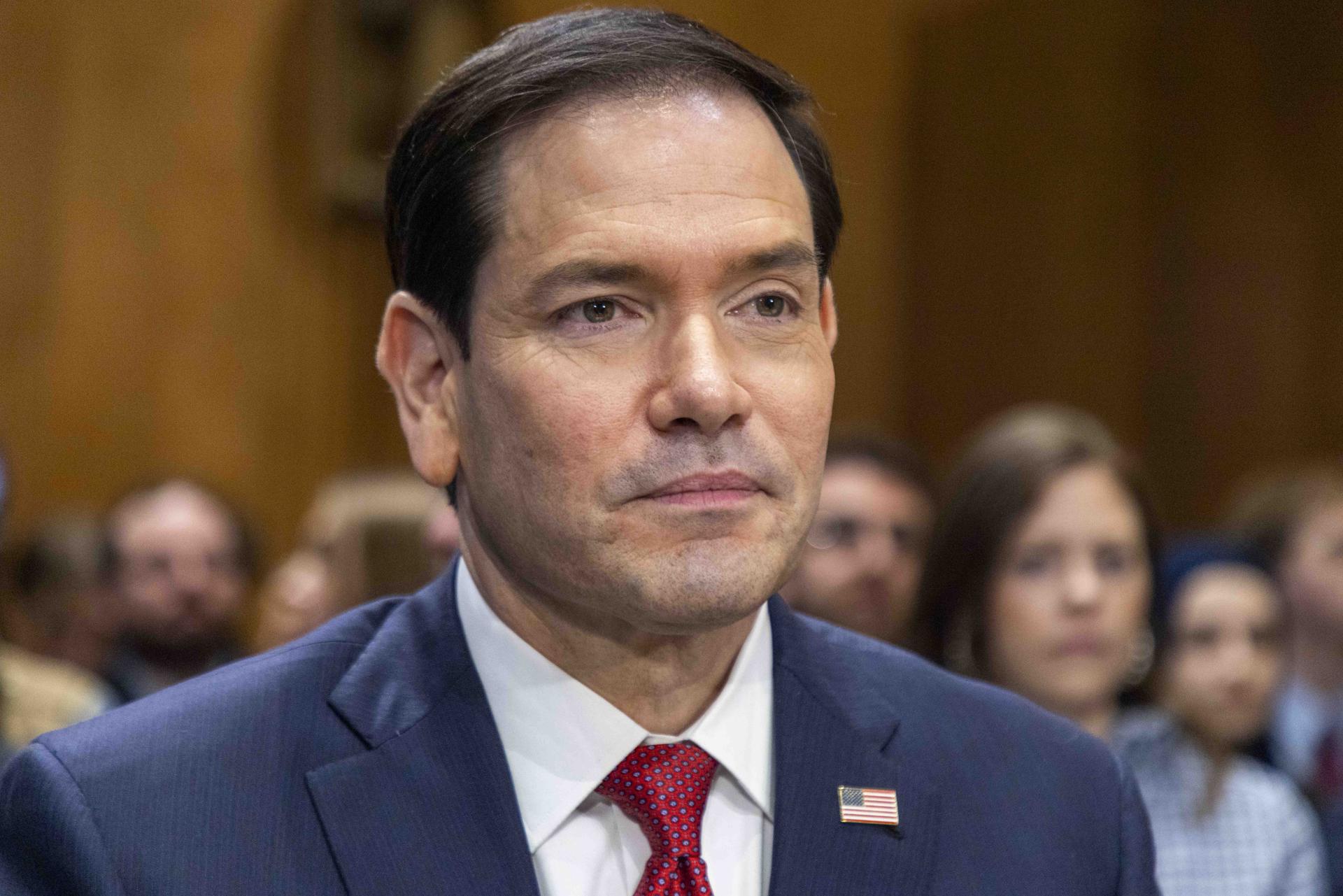 Marco Rubio aseguró que nunca ha visto a Donald Trump quedarse dormido en una reunión
