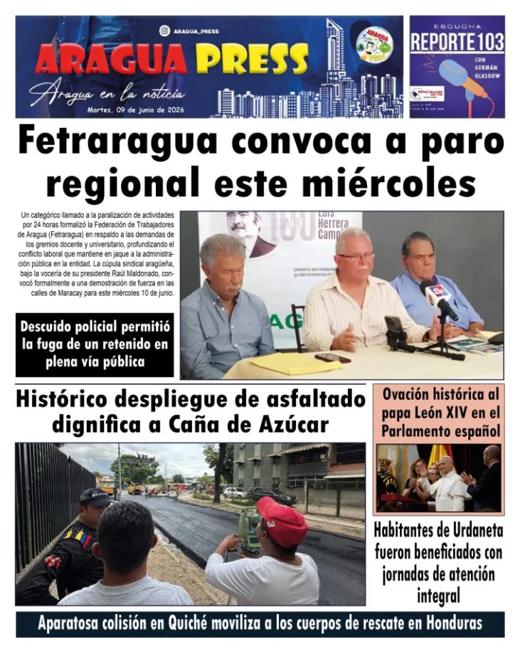 Portadas de este martes 9 de junio de 2026