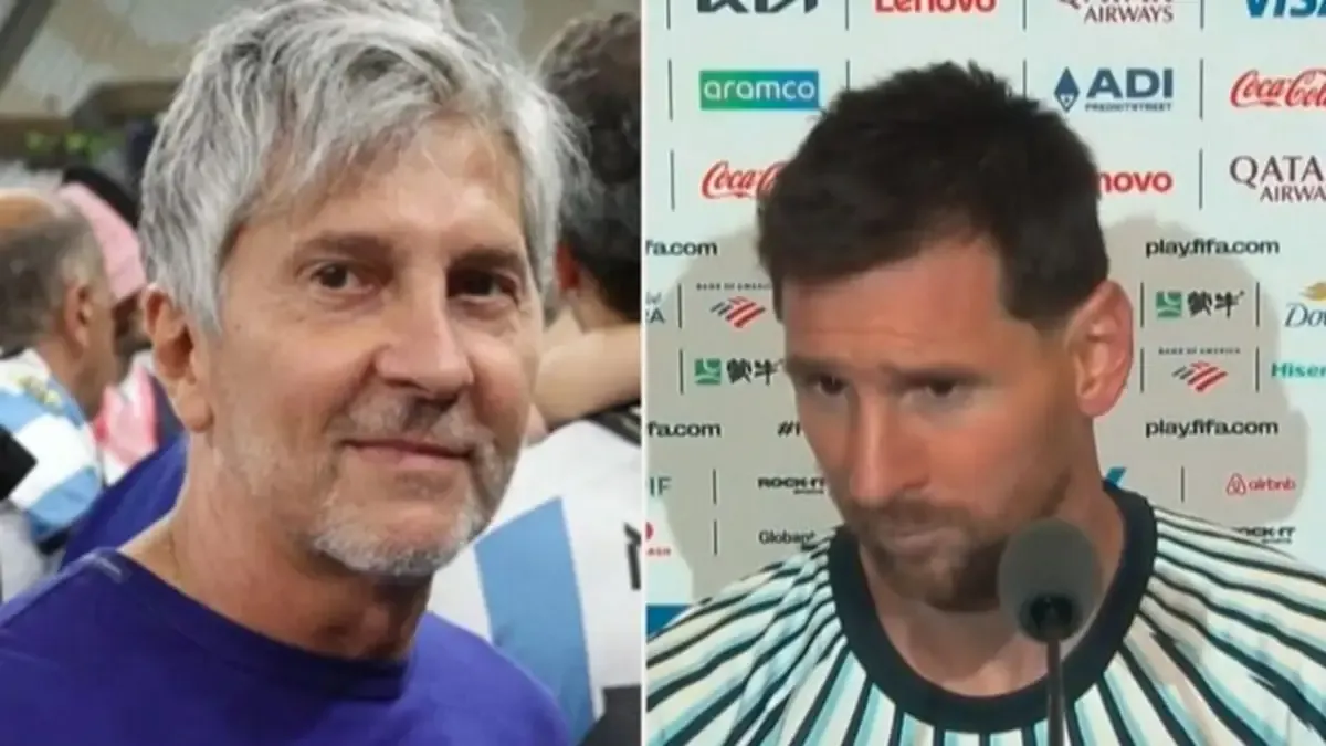 Cover image for La reacción del papá de Messi al enterarse de la noticia sobre su muerte