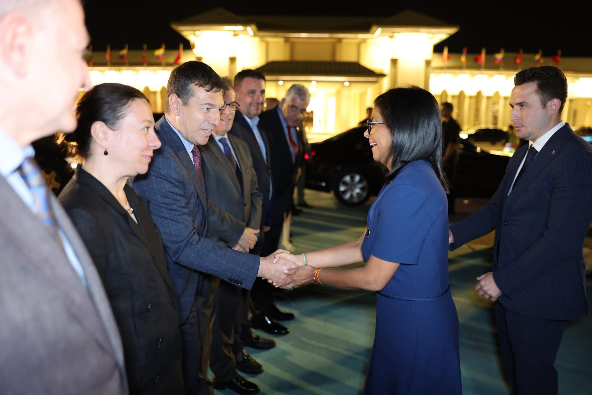 Delcy Rodríguez programó reunión con Recep Tayyip 