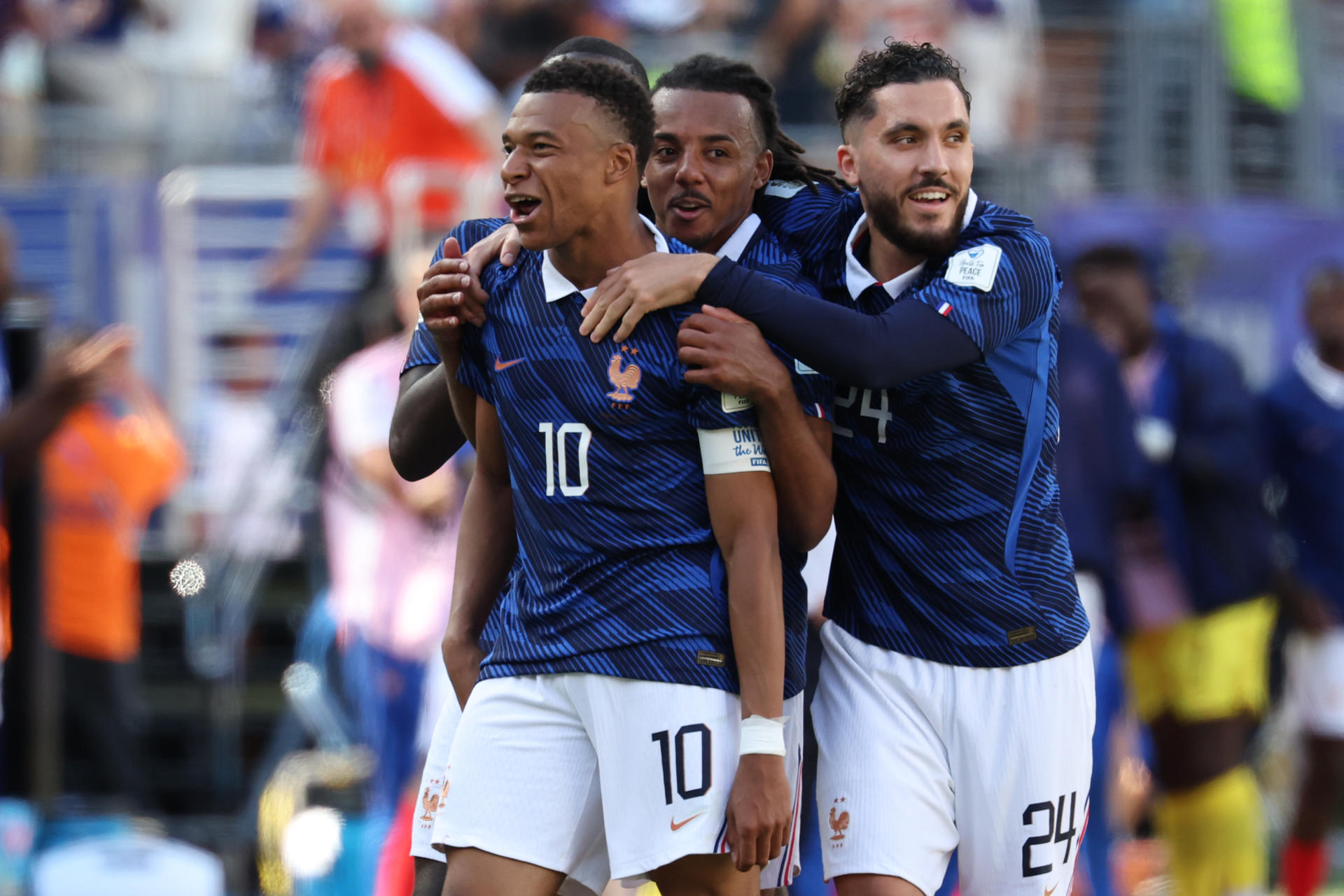 Mbappé no se detiene: consiguió récord histórico con Francia y nuevo hito en el Mundial