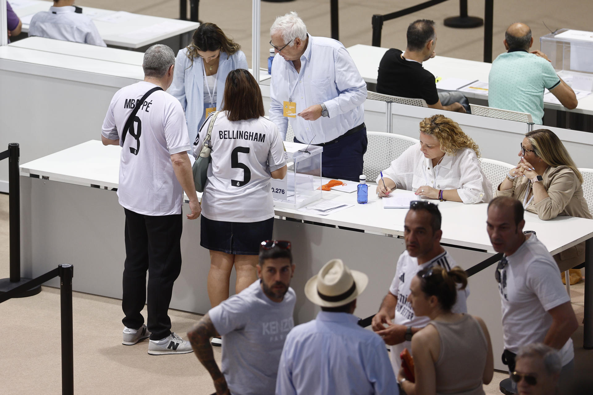 Real Madrid celebra con alta participación su primera jornad