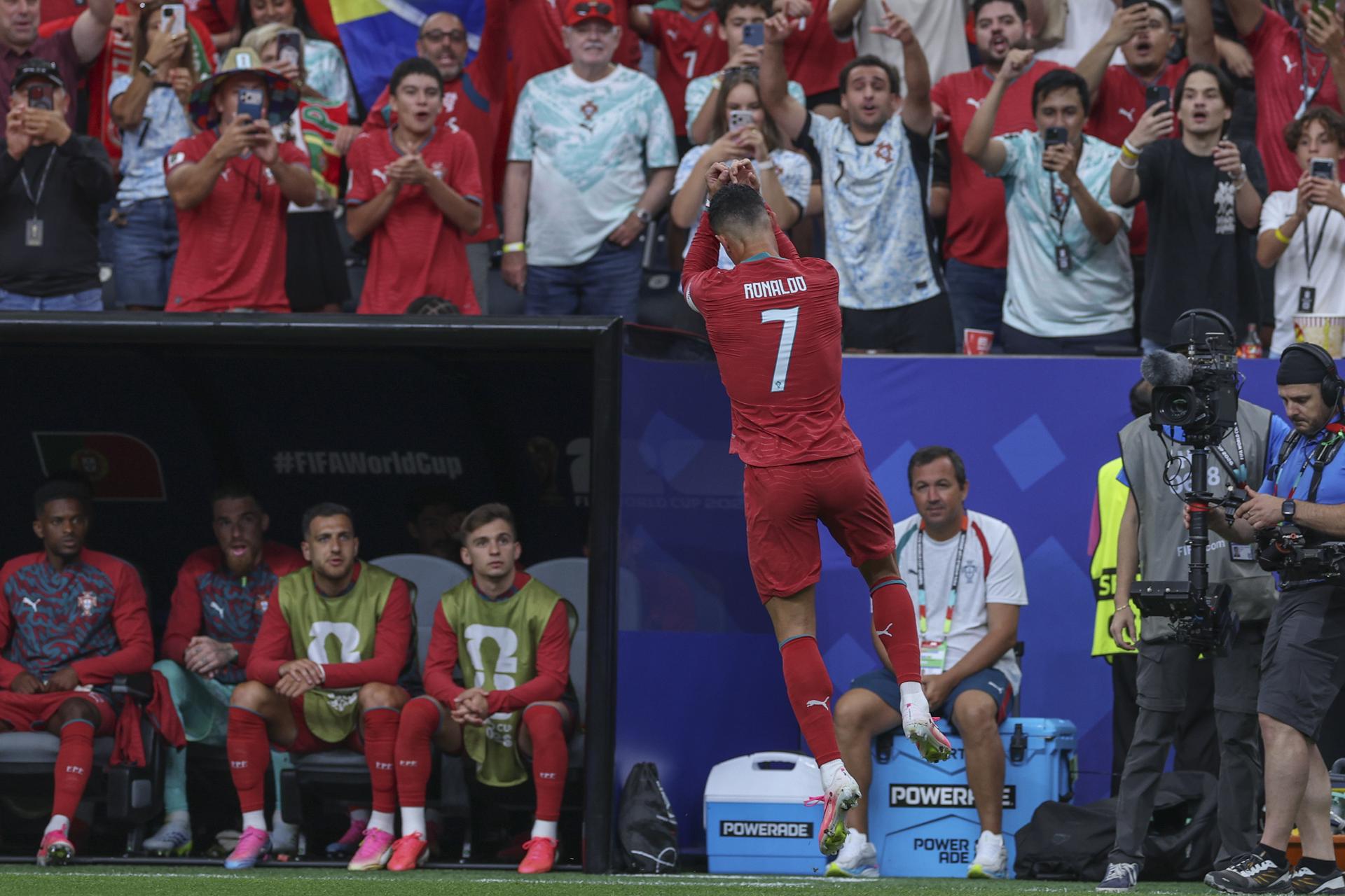 Cristiano Ronaldo, el primer jugador en marcar en seis Mundiales