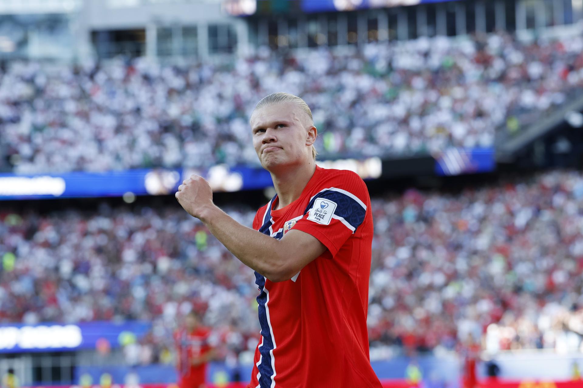 Haaland lideró regreso triunfal de Noruega al Mundial con doblete ante Irak