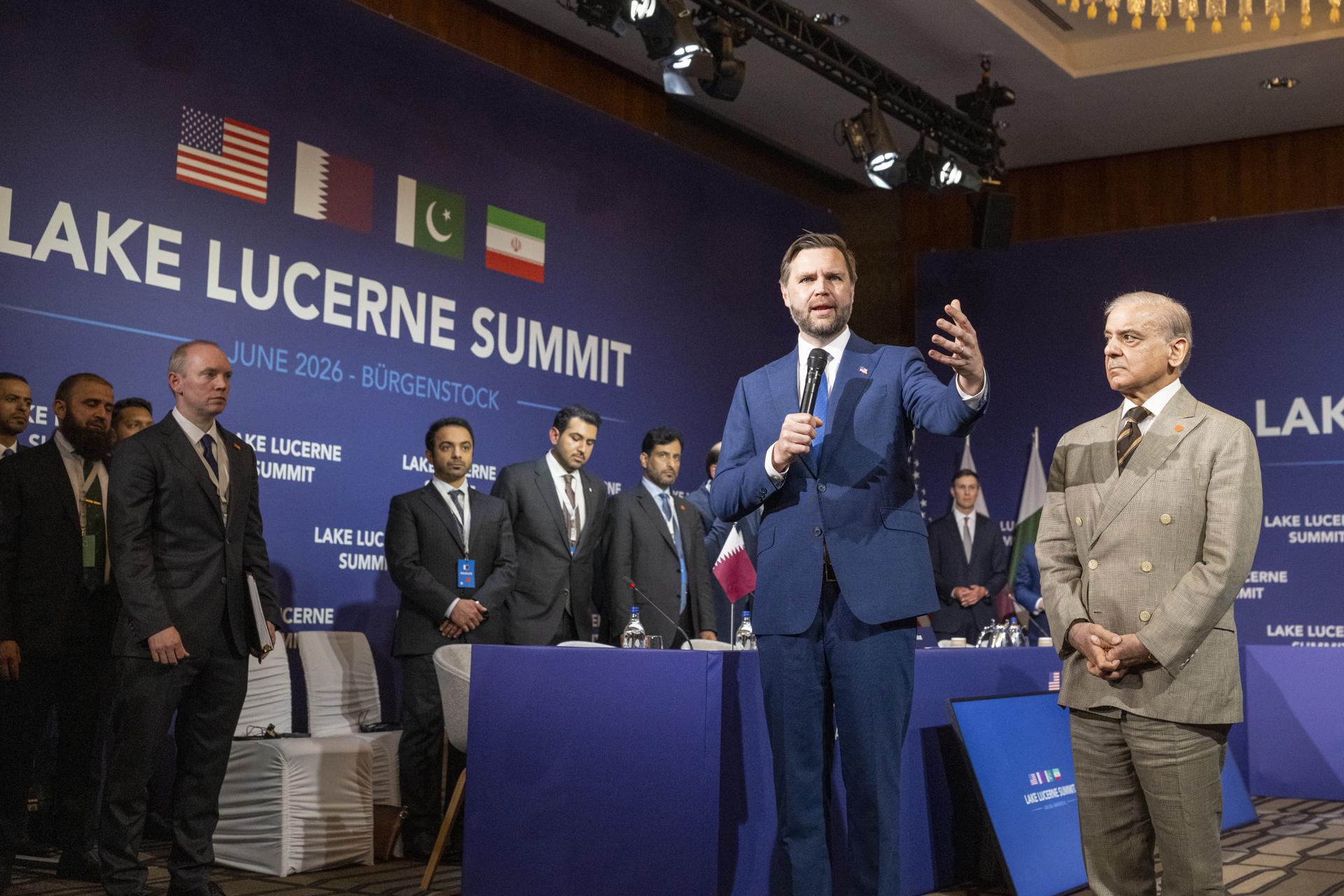 JD Vance dijo que hubo “grandes avances” tras primeras horas de negociaciones con Irán en Suiza