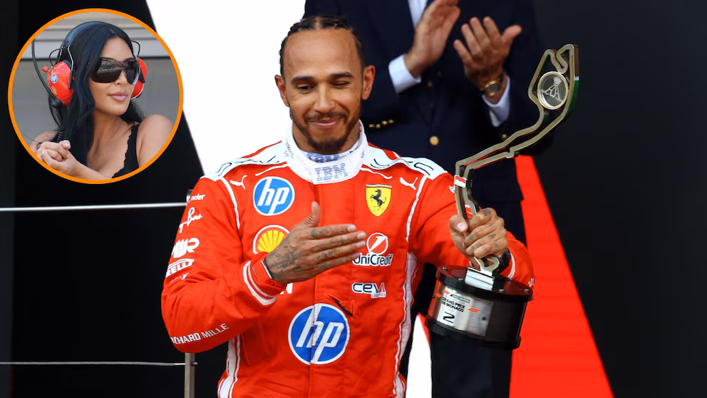 Lewis Hamilton oficializa su romance con Kim Kardashian en e