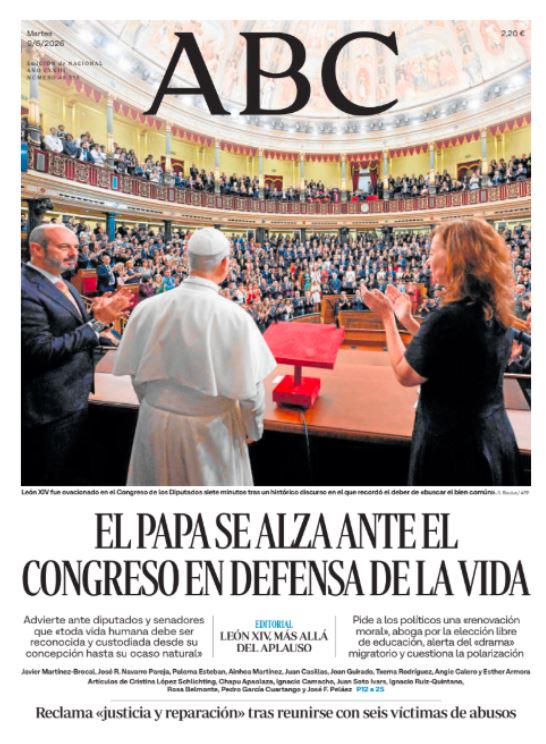 Portadas de la prensa internacional de este martes