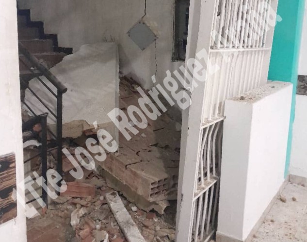 Denuncian que la cárcel militar de Ramo Verde sufrió daños estructurales