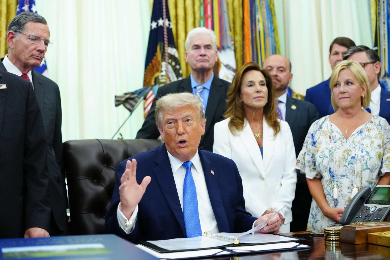 Trump prometió que Colombia tendrá apoyo total de 