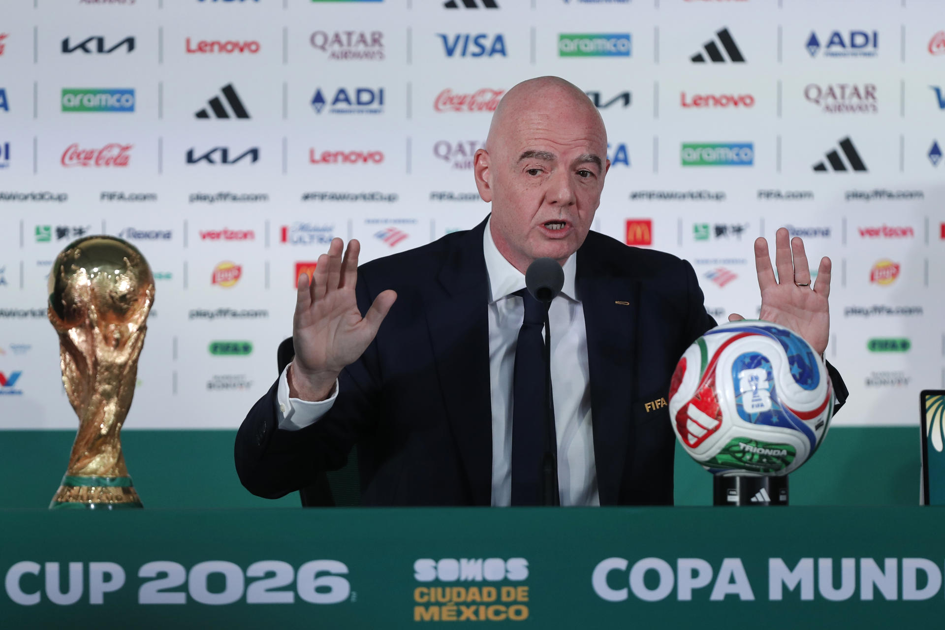 La FIFA rectificó y permitirá el español en todas las ruedas de prensa del Mundial