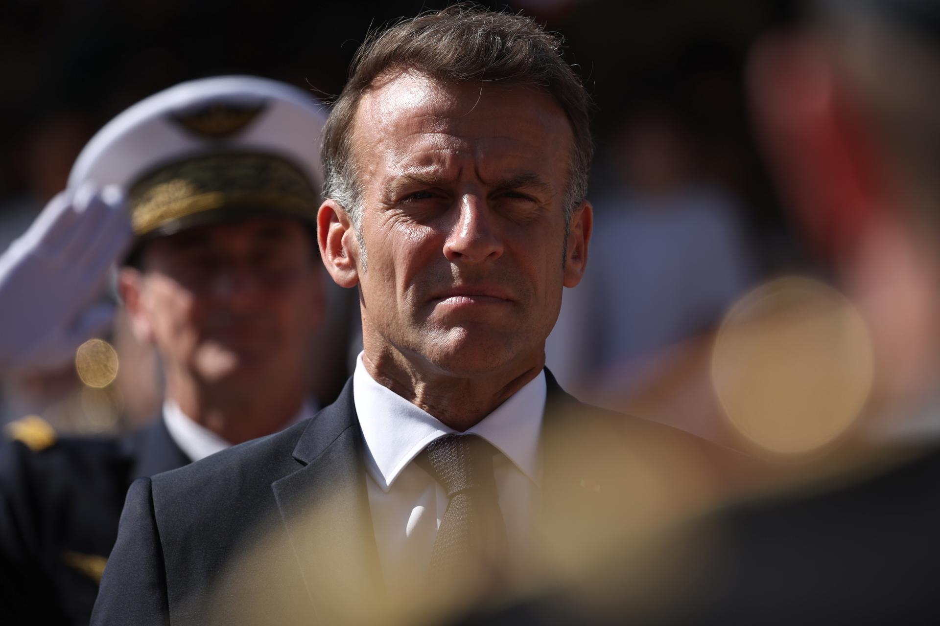 Macron confirmó que Francia va a contribuir con la reapertura del estrecho de Ormuz