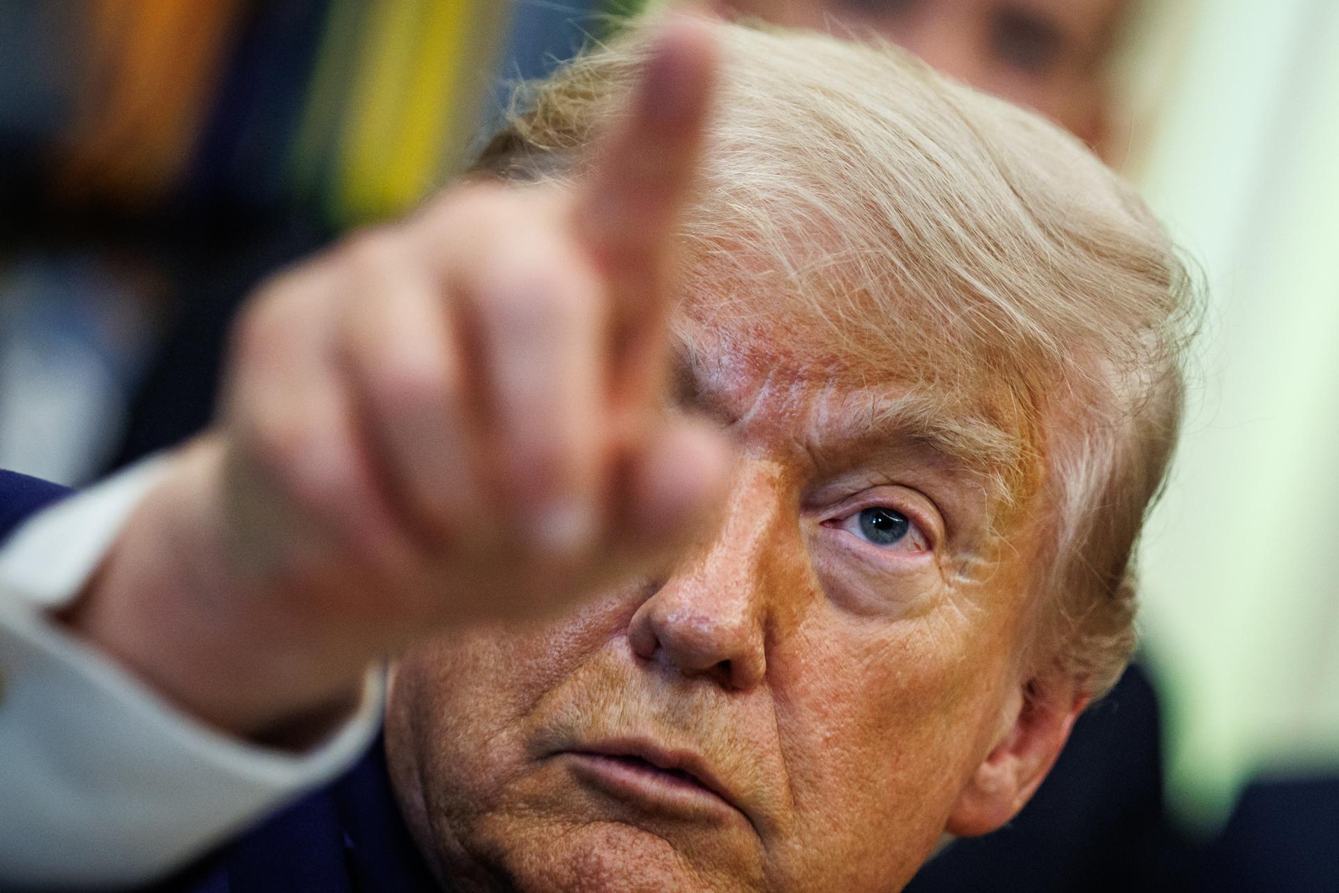Trump anuncia represalias contra Irán por derribar
